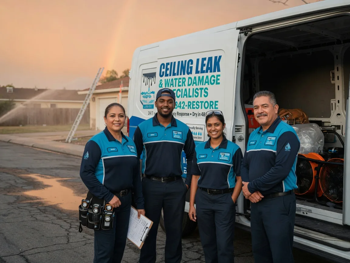 Ceiling Leak Cleanup company in Geronimo, OK